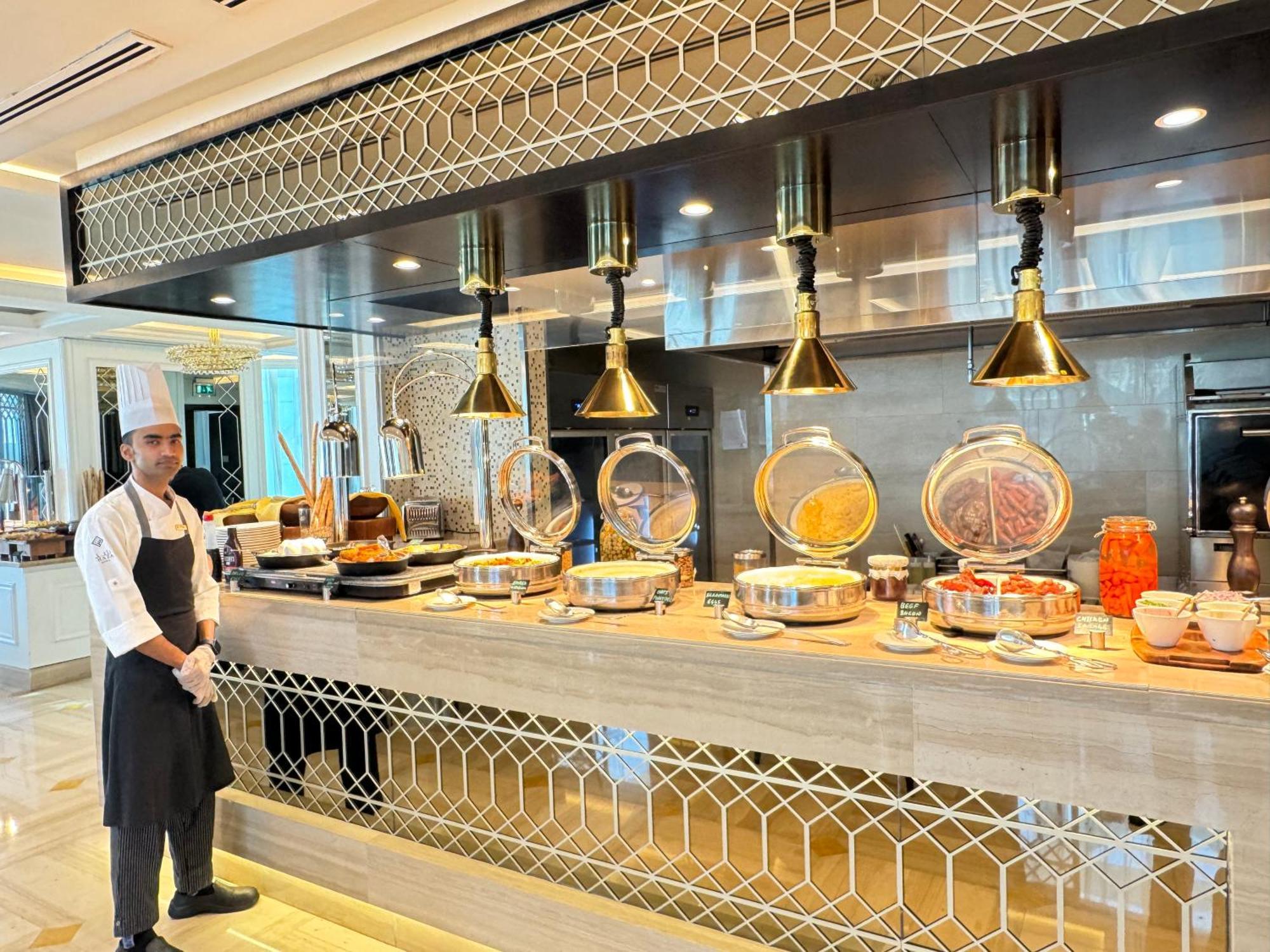 Отель Shaza Доха Экстерьер фото A buffet at the Taj Mahal Palace, Mumbai, India